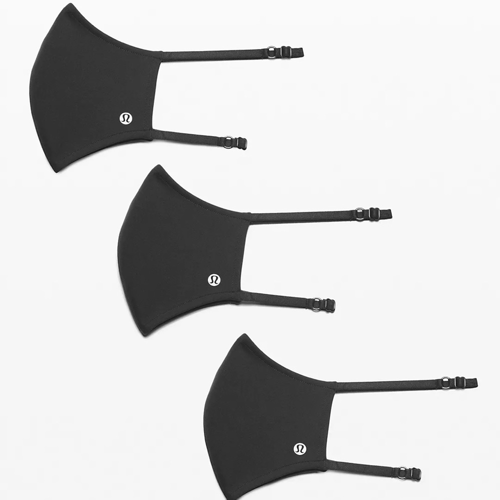 NEW lululemon Adjustable Double Strap Face Mask